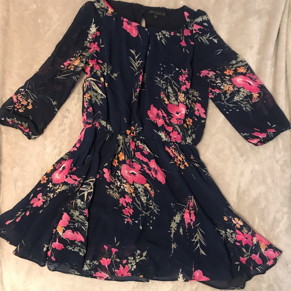 Spring floral dress